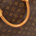 Louis Vuitton Sac Plat Monogram Canvas Bag