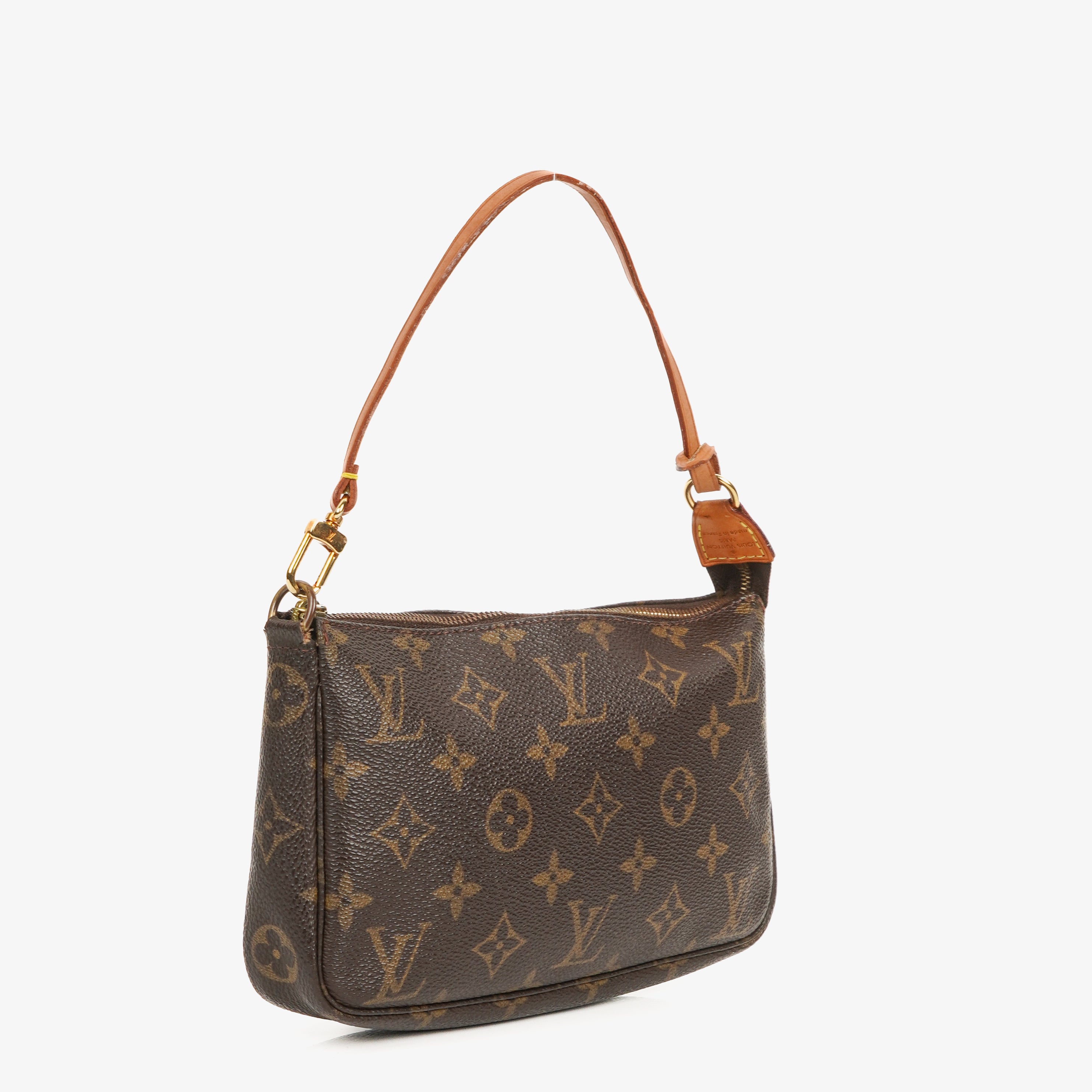 Louis Vuitton Pochette Accessoires Monogram Canvas Clutch Handbag