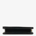 Chanel Mini Classic Black Quilted Lambskin Full Flap Wallet On Chain WOC With 24K Gold-Plated Hardware