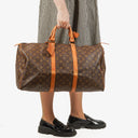 Louis Vuitton Keepall 50 Monogram Canvas Travel Bag