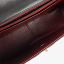 Chanel Maxi CC Classic Single Flap Maxi Logo Bag Black Quilted Lambskin 24K Gold-Plated Hardware