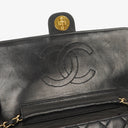 Chanel Small Classic Single Flap Bag Black Quilted Lambskin With 24K Gold-Plated Hardware