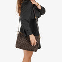 Louis Vuitton Fusain on Idylle Speedy 30 Bandouliere Monogram Handbag