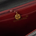 Chanel Maxi CC Classic Single Flap Maxi Logo Bag Black Quilted Lambskin 24K Gold-Plated Hardware