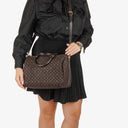 Louis Vuitton Fusain on Idylle Speedy 30 Bandouliere Monogram Handbag
