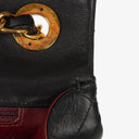 Chanel Maxi CC Classic Single Flap Maxi Logo Bag Black Quilted Lambskin 24K Gold-Plated Hardware