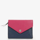 Louis Vuitton Epi Leather Indigo Hot Pink Victorine Wallet