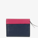 Louis Vuitton Epi Leather Indigo Hot Pink Victorine Wallet