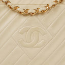 Chanel Camera Tassel Leather Front Pocket Crossbody Bag