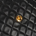 Chanel Maxi CC Classic Single Flap Maxi Logo Bag Black Quilted Lambskin 24K Gold-Plated Hardware