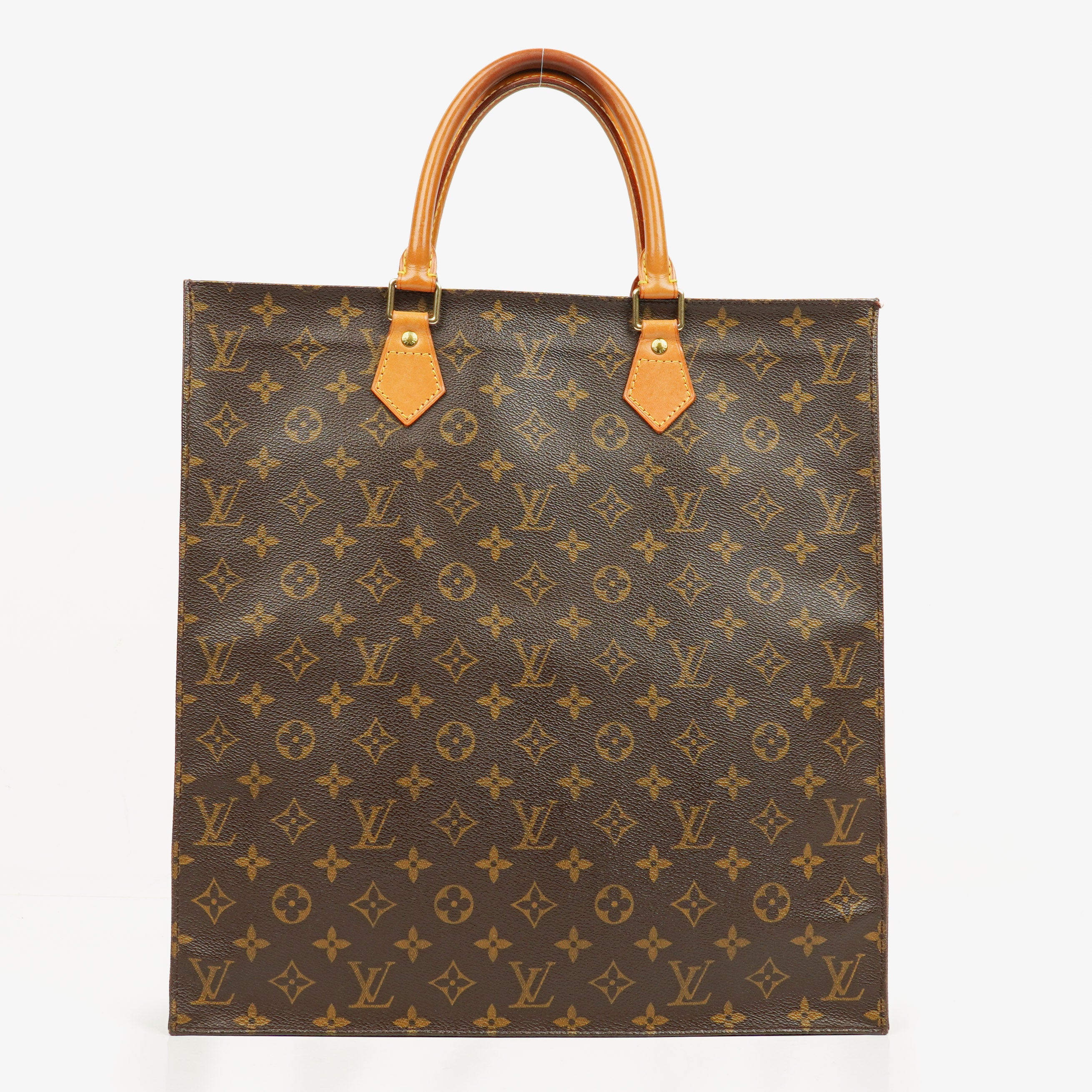 Louis Vuitton Sac Plat Monogram Canvas Bag