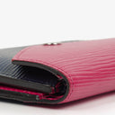 Louis Vuitton Epi Leather Indigo Hot Pink Victorine Wallet