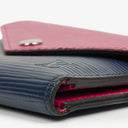 Louis Vuitton Epi Leather Indigo Hot Pink Victorine Wallet