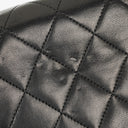 Chanel Small Classic Single Flap Bag Black Quilted Lambskin With 24K Gold-Plated Hardware