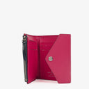Louis Vuitton Epi Leather Indigo Hot Pink Victorine Wallet