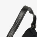 Fendi Baguette Black Neoprene Shoulder Bag