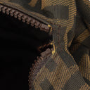 Fendi Fabric FF Tobacco Mini Cosmetic Bag