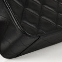 Chanel Maxi CC Classic Single Flap Maxi Logo Bag Black Quilted Lambskin 24K Gold-Plated Hardware