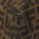Fendi Fabric FF Tobacco Mini Cosmetic Bag