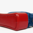 Chanel Multicolor Quilted Suede and Leather Medium Gabrielle Hobo Bag