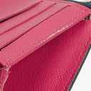 Louis Vuitton Epi Leather Indigo Hot Pink Victorine Wallet