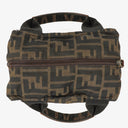 Fendi Fabric FF Tobacco Mini Cosmetic Bag
