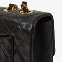 Chanel Maxi CC Classic Single Flap Maxi Logo Bag Black Quilted Lambskin 24K Gold-Plated Hardware