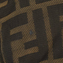 Fendi Fabric FF Tobacco Mini Cosmetic Bag