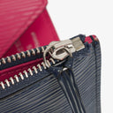 Louis Vuitton Epi Leather Indigo Hot Pink Victorine Wallet