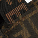 Fendi Fabric FF Tobacco Mini Cosmetic Bag