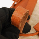 Hermes Herbag Natural Toile Vache Hunter MM 2 In 1 Bag