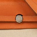 Hermes Herbag Natural Toile Vache Hunter MM 2 In 1 Bag
