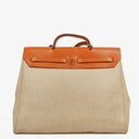 Hermes Herbag Natural Toile Vache Hunter MM 2 In 1 Bag