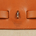 Hermes Herbag Natural Toile Vache Hunter MM 2 In 1 Bag
