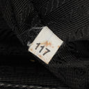 Prada Black Nappa Gaufre Leather Bag