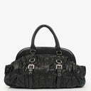 Prada Black Nappa Gaufre Leather Bag