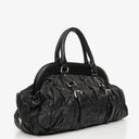 Prada Black Nappa Gaufre Leather Bag