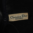 Christian Dior Trotter 30 Vintage Beige/Navy Boston Bag