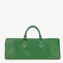 Louis Vuitton Sac Triangle Green EPI Leather Handbag
