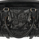 Prada Black Nappa Gaufre Leather Bag
