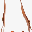 Celine Vintage Macadam Triomphe Brown Drawstring Bucket Bag