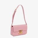 Celine Claude Long Triomphe East West Shoulder Bag Shiny Pink (Rose) Calfskin