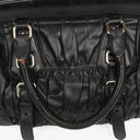 Prada Black Nappa Gaufre Leather Bag