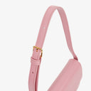 Celine Claude Long Triomphe East West Shoulder Bag Shiny Pink (Rose) Calfskin