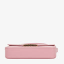 Celine Claude Long Triomphe East West Shoulder Bag Shiny Pink (Rose) Calfskin