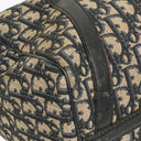 Christian Dior Trotter 30 Vintage Beige/Navy Boston Bag