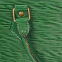 Louis Vuitton Sac Triangle Green EPI Leather Handbag