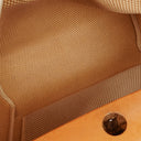 Hermes Herbag PM Vache Hunter Criss Viking Ecru Beige Naturel 2 Way Backpack With Palladium Hardware