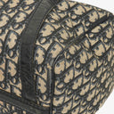 Christian Dior Trotter 30 Vintage Beige/Navy Boston Bag