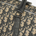 Christian Dior Trotter 30 Vintage Beige/Navy Boston Bag